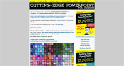 Desktop Screenshot of cuttingedgeppt.com
